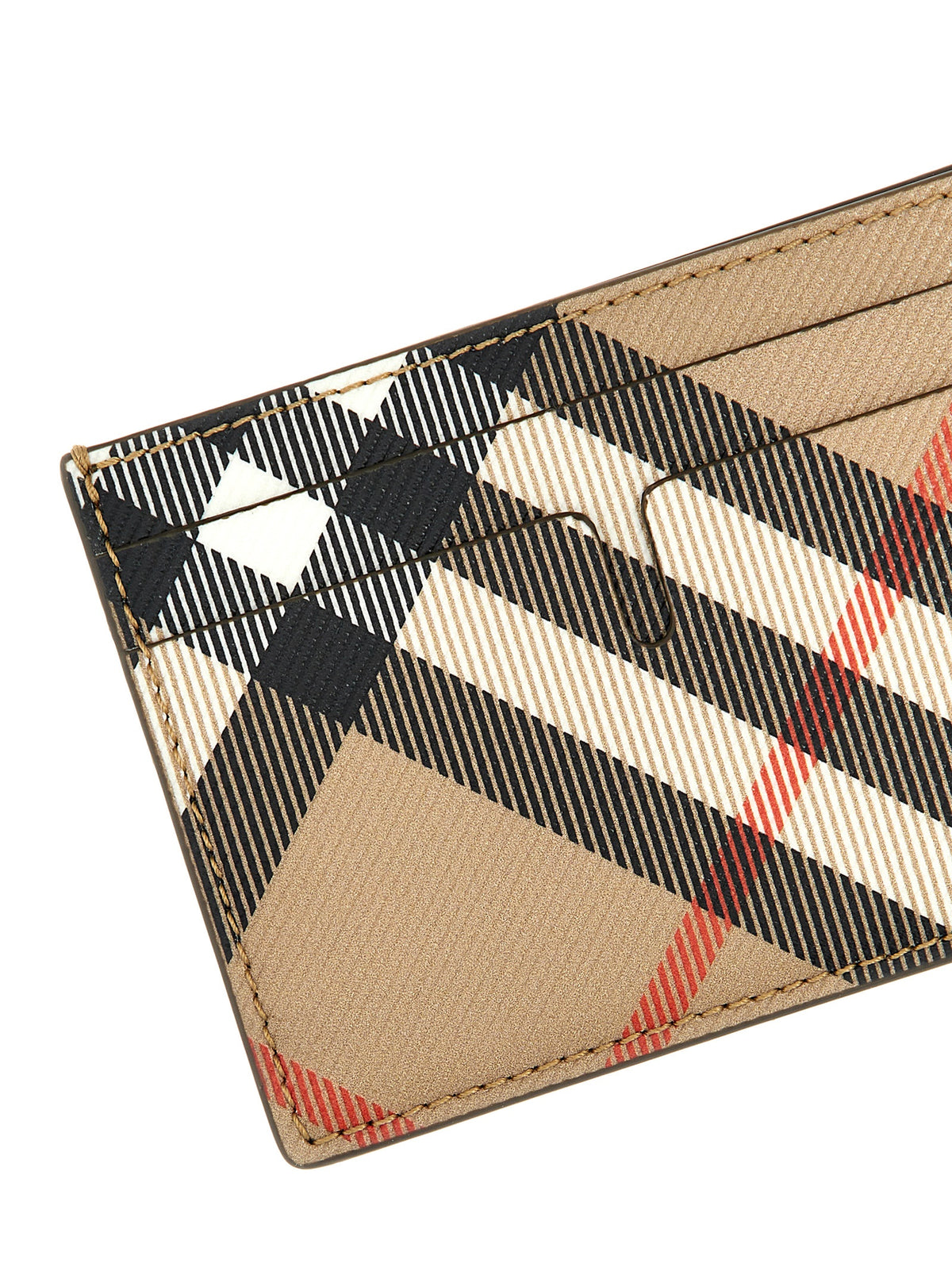 Burberry Beige Polyethylene Cardholder