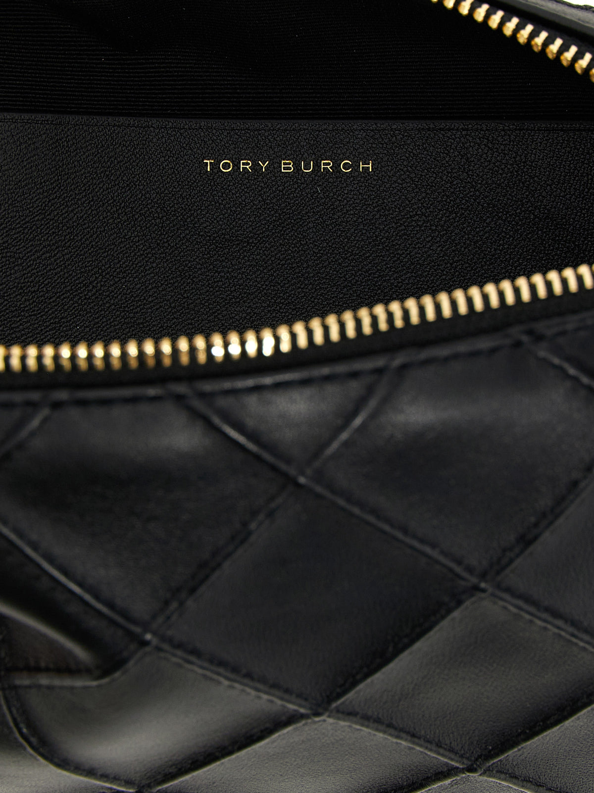 Tory Burch Black Lamb Leather Crossbody Bag