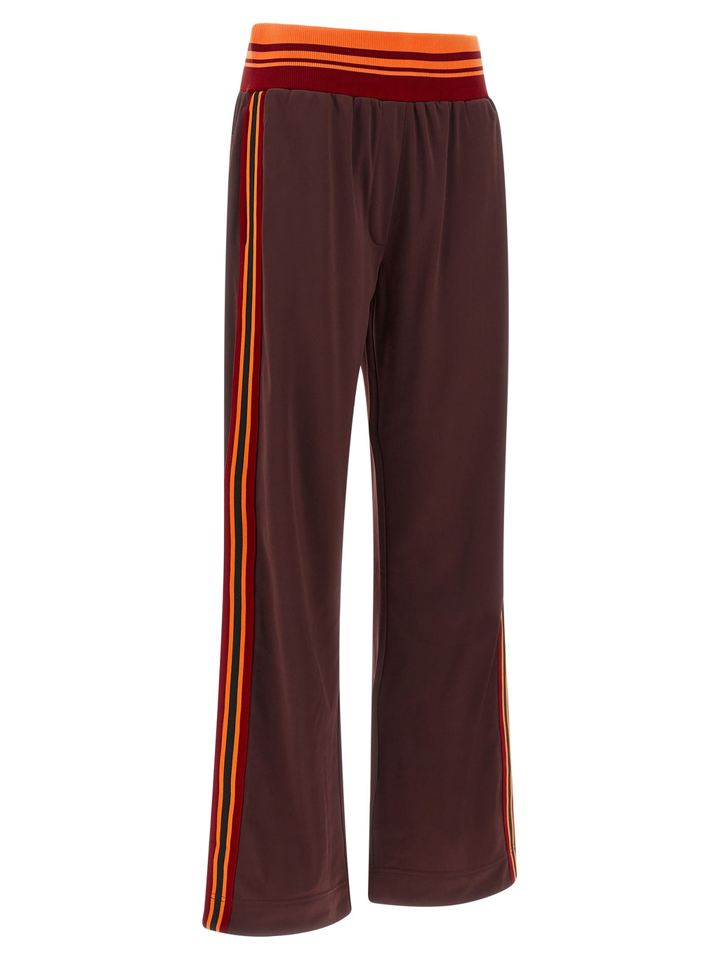 Dries Van Noten Brown Polyester Athletic Pants