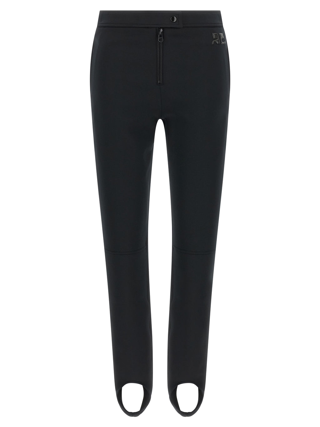 Courrèges Black Polyester Casual Pants