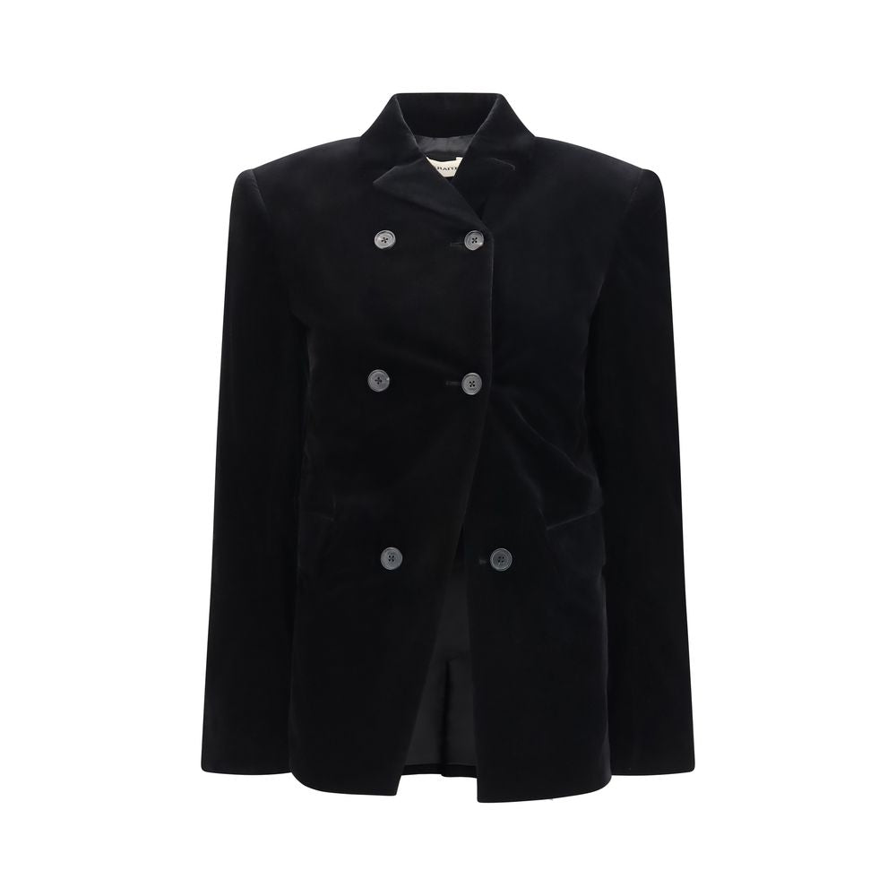 Khaite Black Cotton Jacket