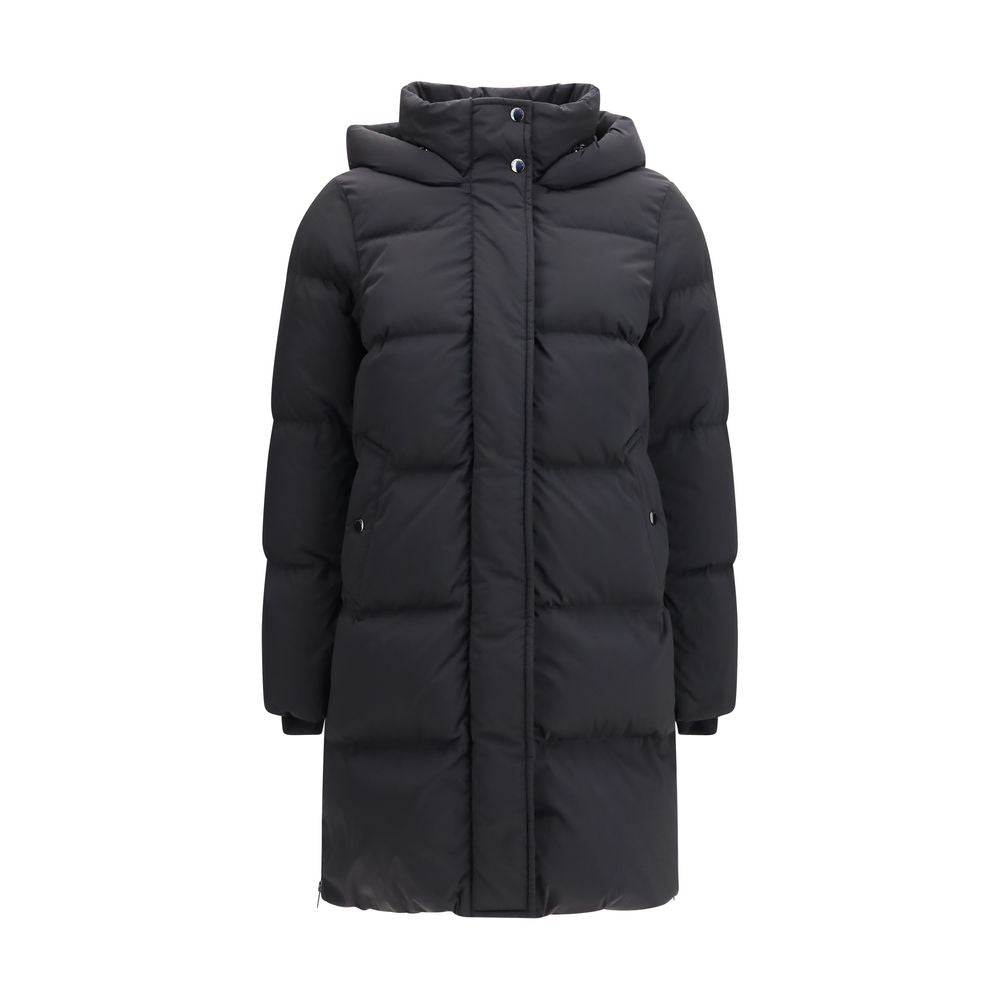 Woolrich Black Polyamide Coat