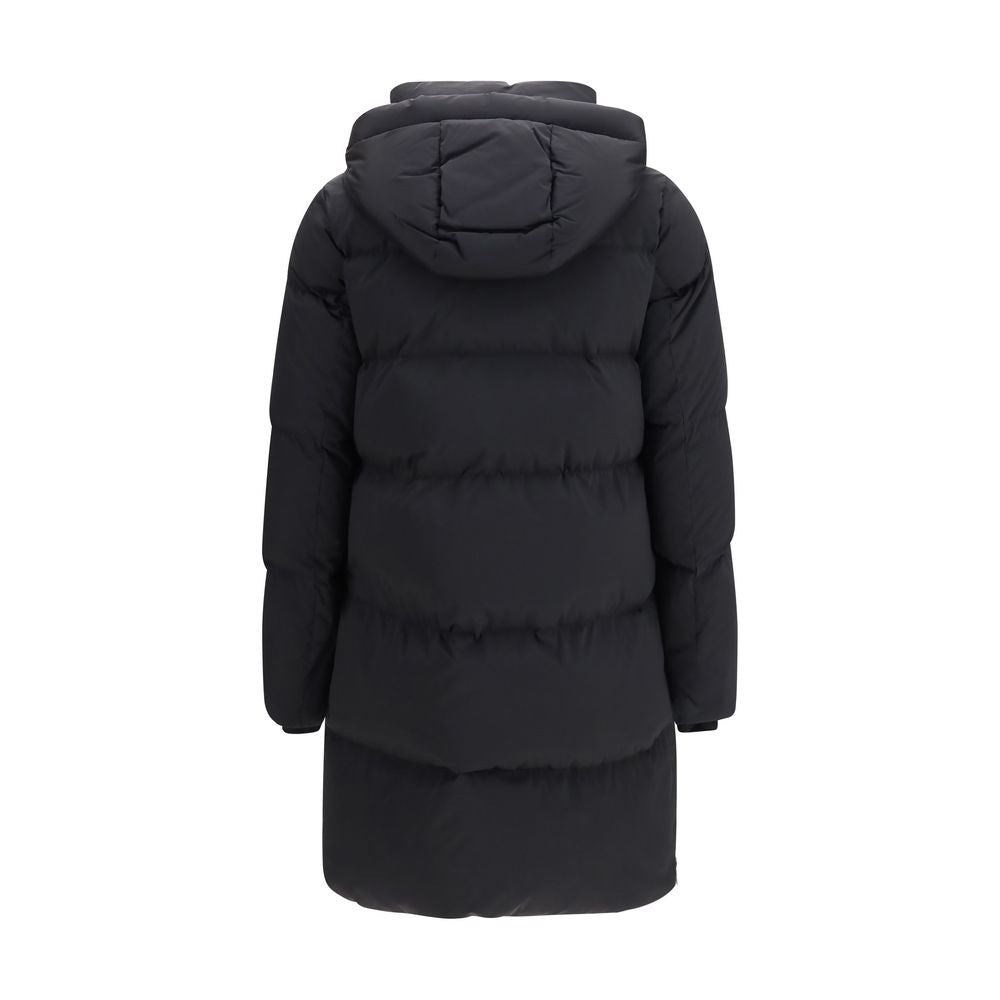 Woolrich Black Polyamide Coat