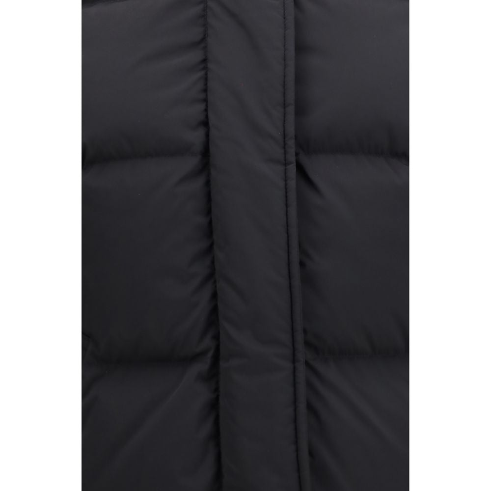 Woolrich Black Polyamide Coat
