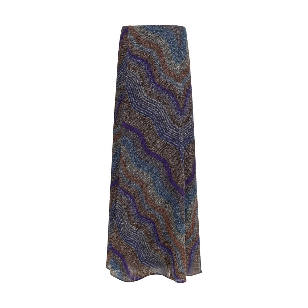 Missoni Multicolor Viscose Long Skirt