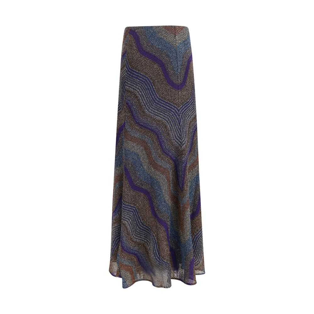 Missoni Multicolor Viscose Long Skirt