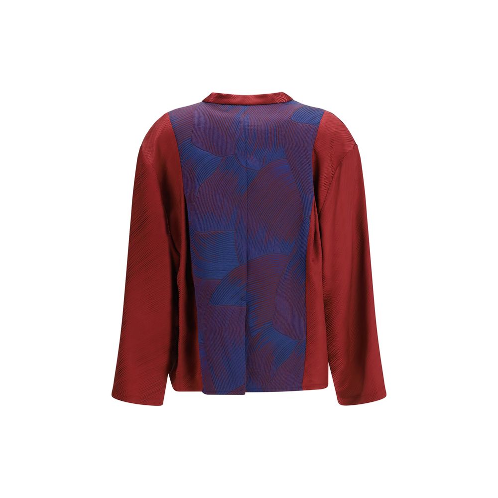 Giorgio Armani Multicolor Polyester Pattern Shirt