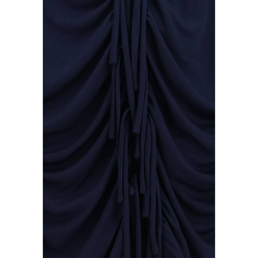 Giorgio Armani Blue Viscose Shirt