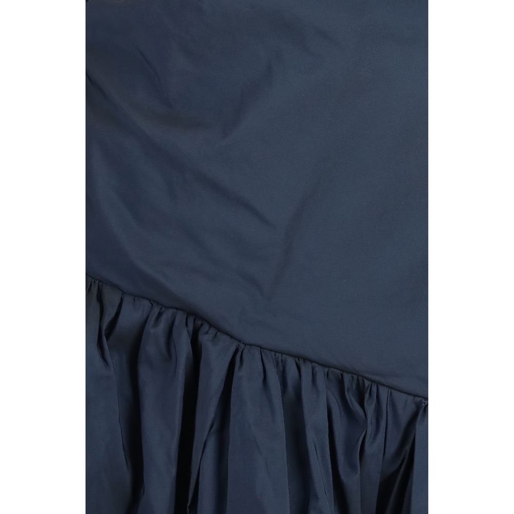 Sara Roka Blue Polyester Cocktail Dress