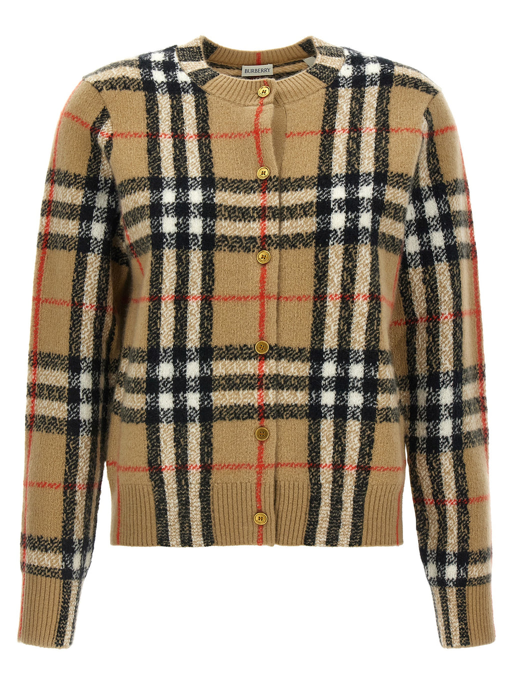 Burberry Beige Cashmere Cardigan