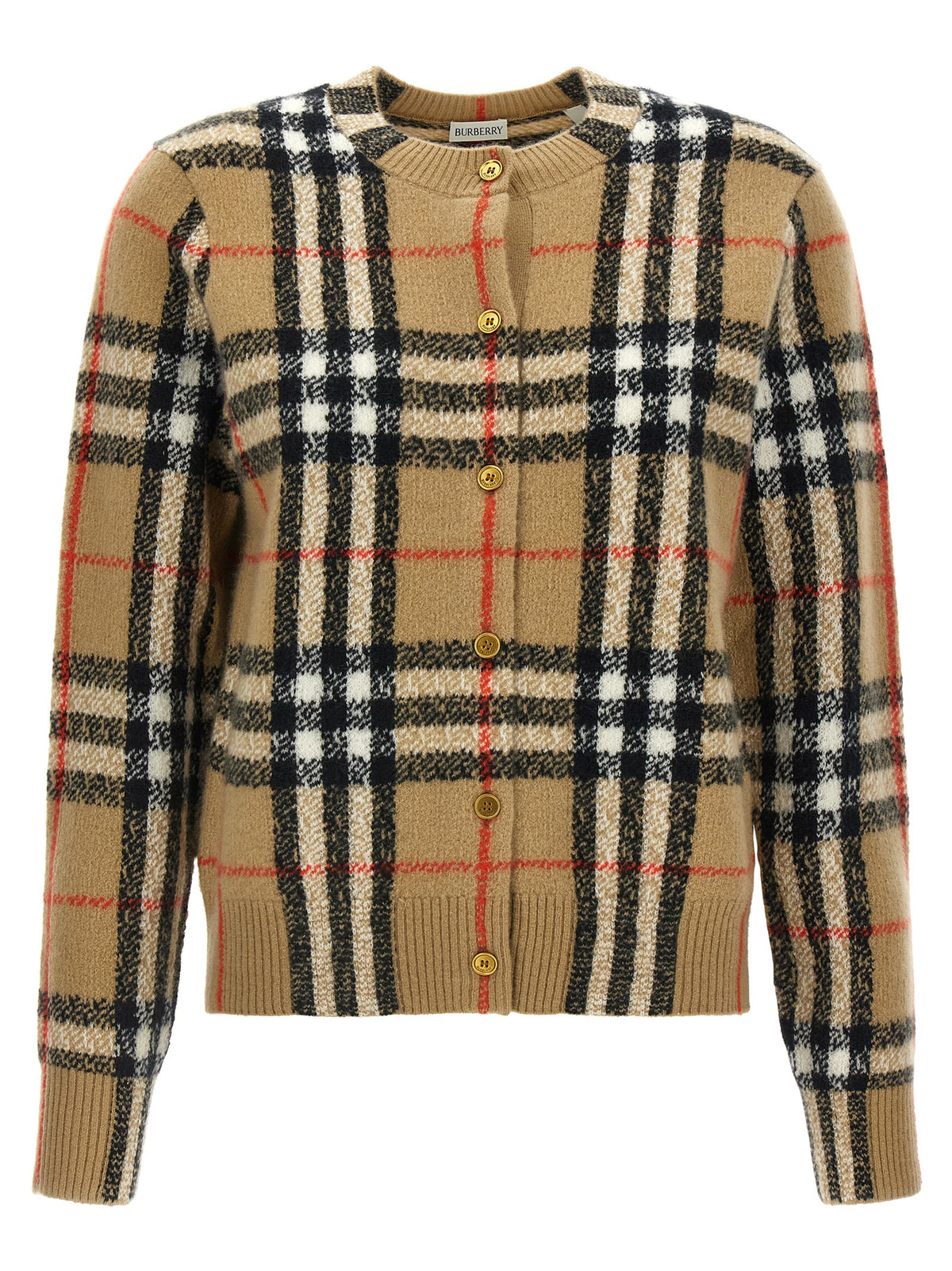 Burberry Beige Cashmere Cardigan