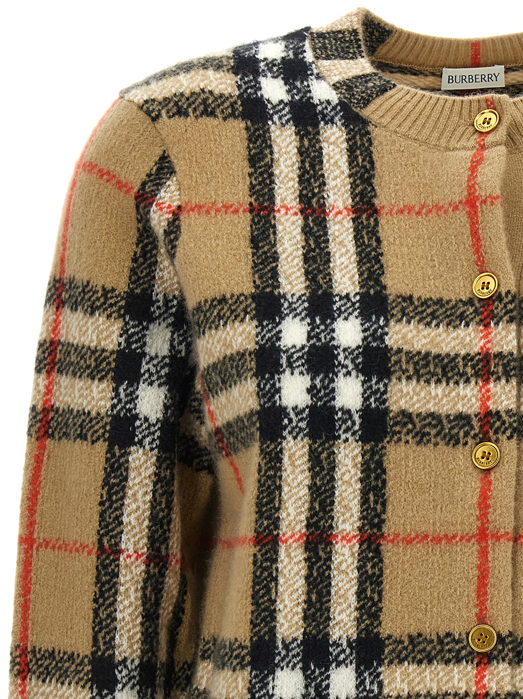 Burberry Beige Cashmere Cardigan