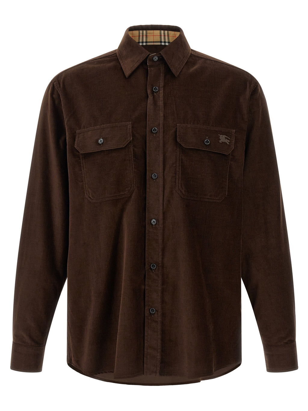 Burberry Brown Cotton Blouse