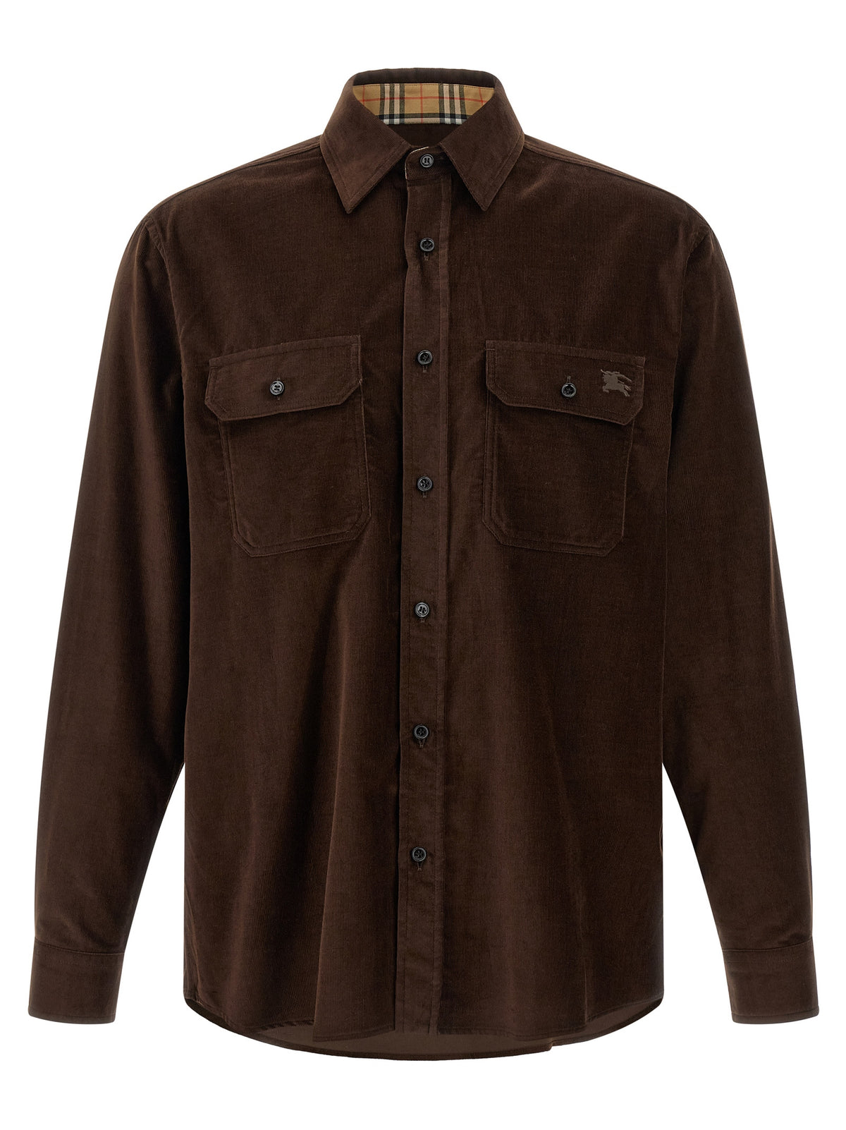 Burberry Brown Cotton Blouse