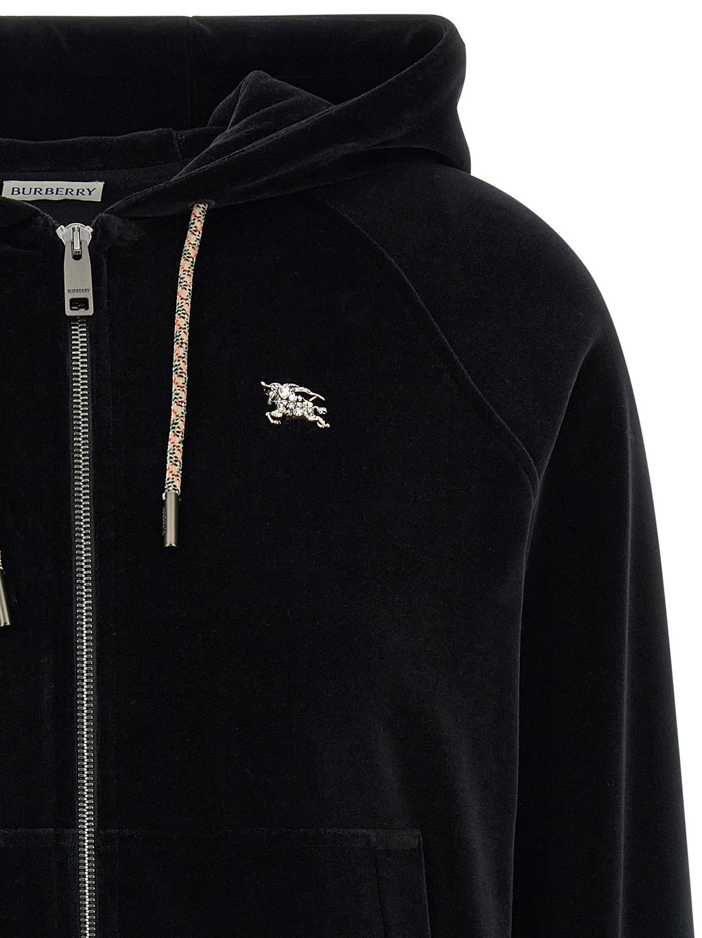 Burberry Black Cotton Sweatshirt
