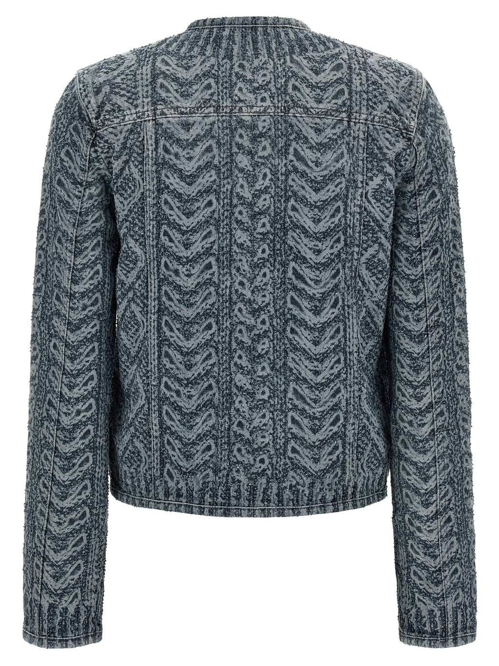 Diesel Blue Cotton Denim Jacket