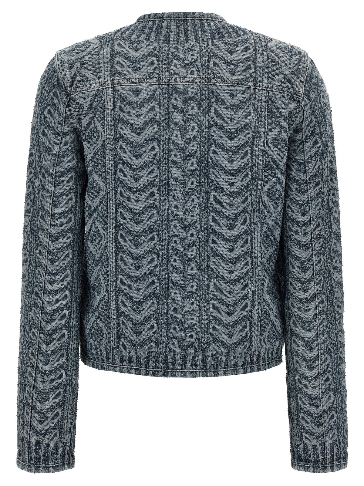 Diesel Blue Cotton Denim Jacket