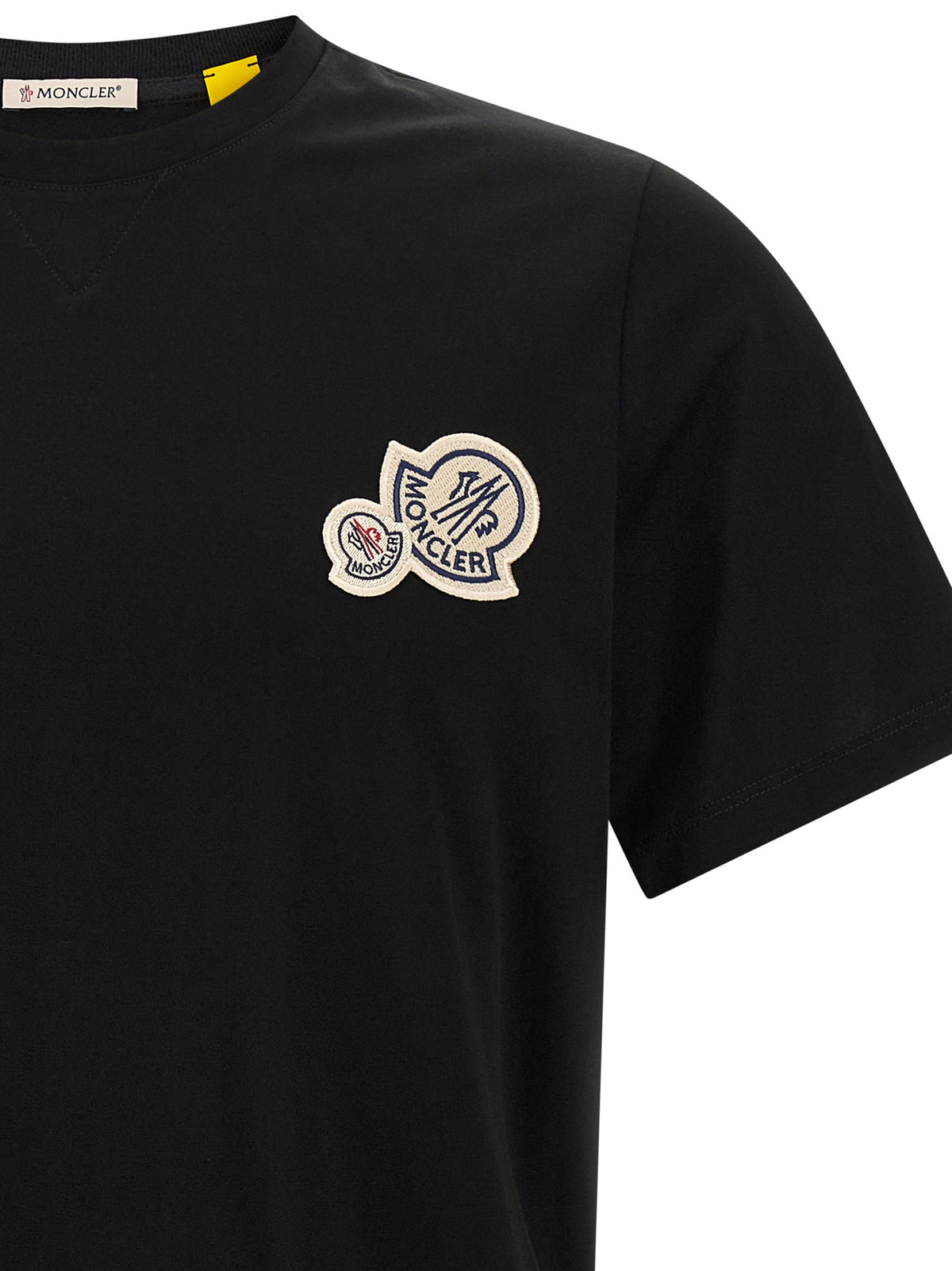 T-shirt Moncler en coton noir