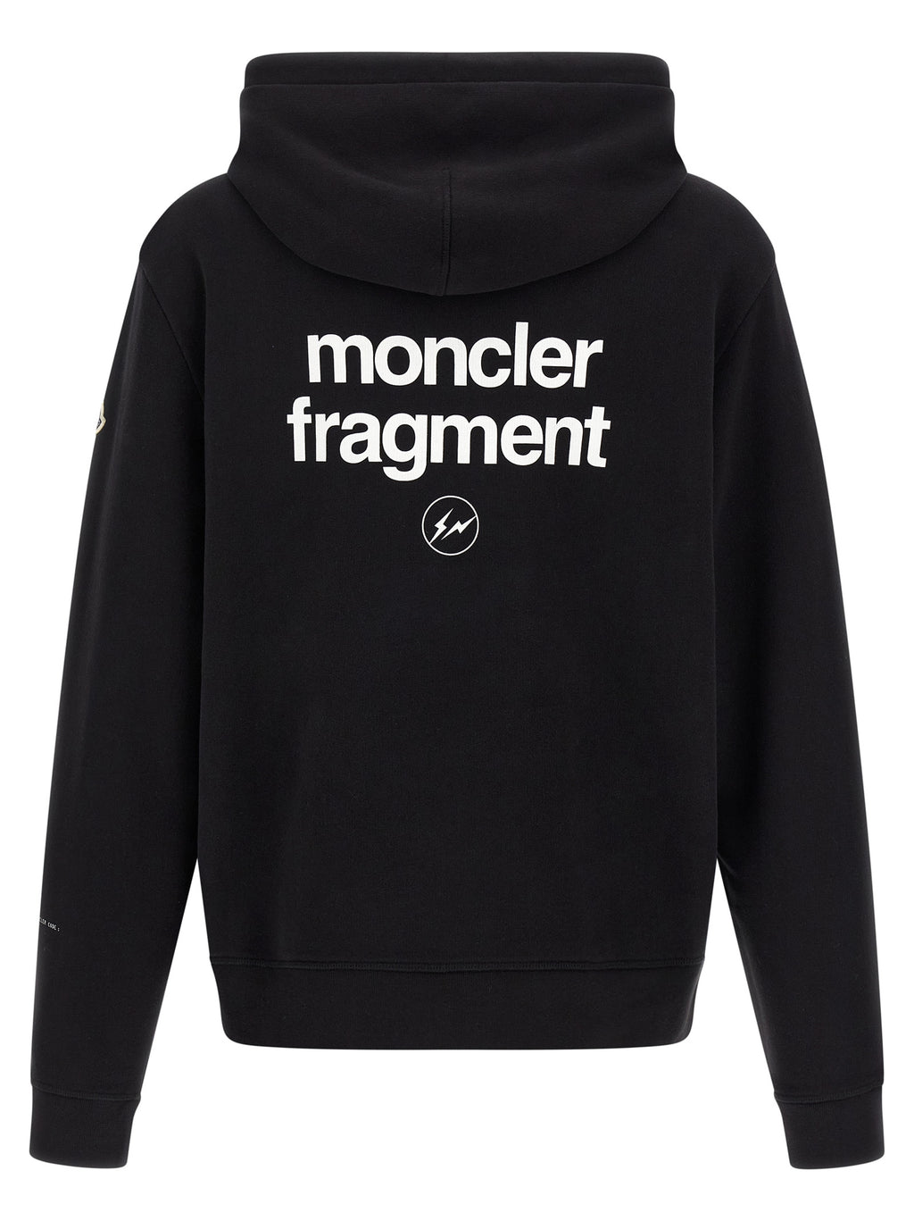 MONCLER GENIUS Black Cotton Sweatshirt