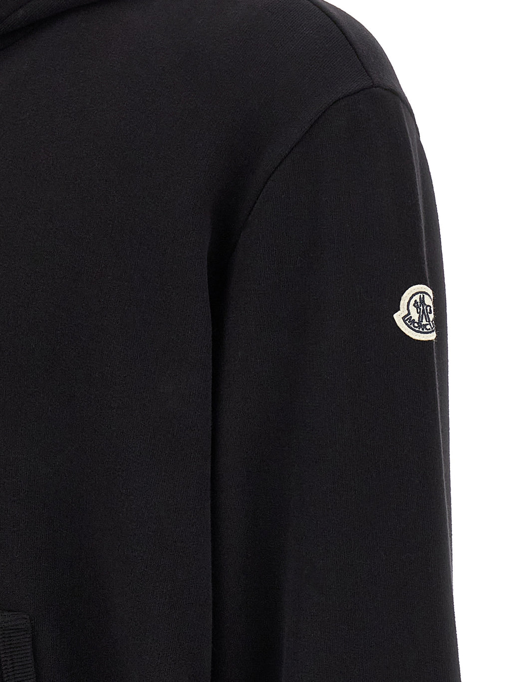 MONCLER GENIUS Black Cotton Sweatshirt