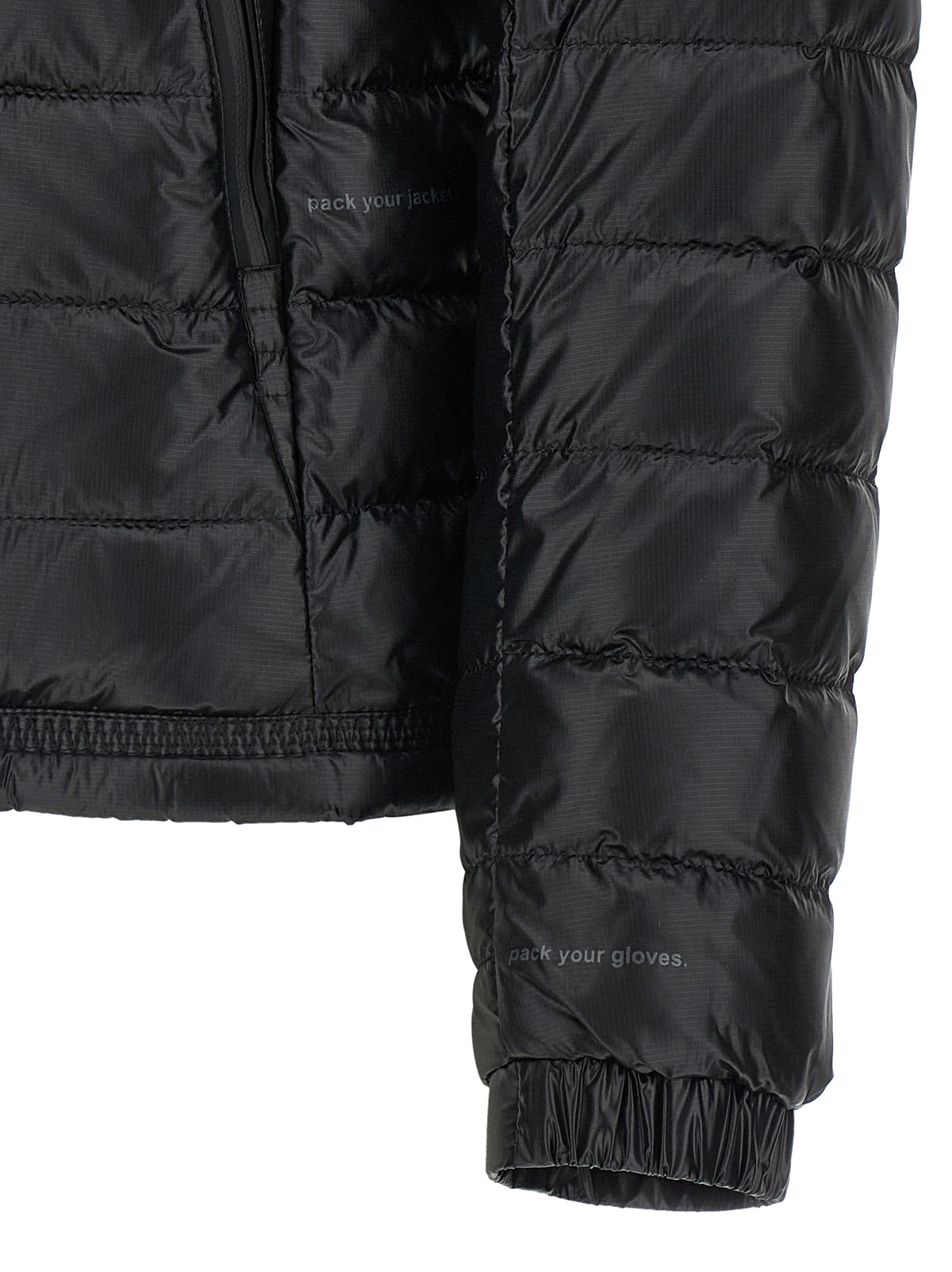 Moncler Grenoble Black Polyamide Full-Length Jacket