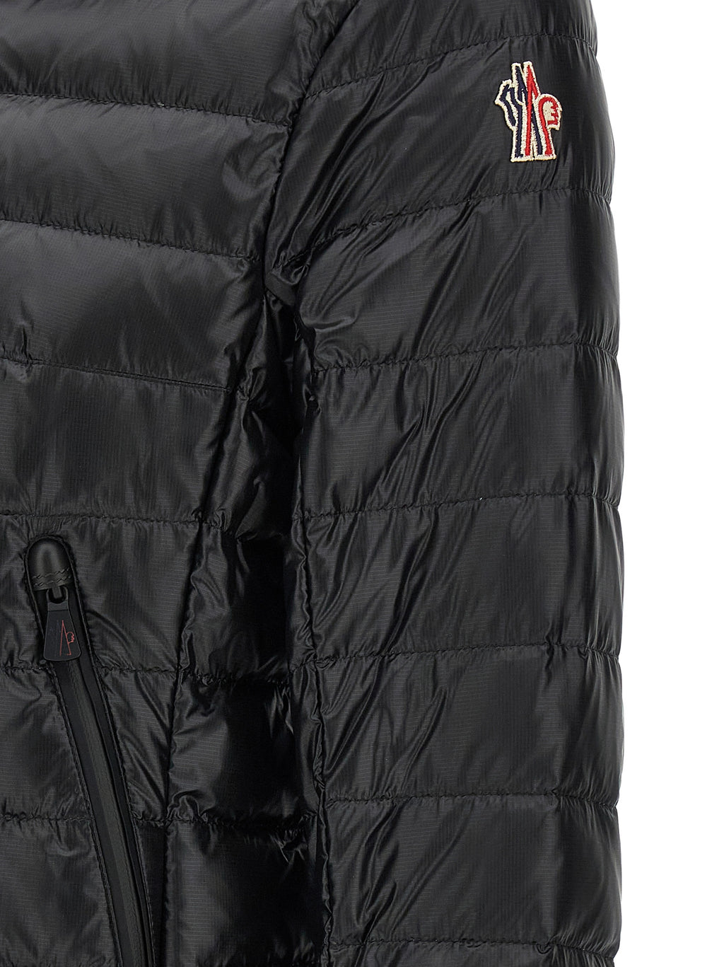 Moncler Grenoble Black Polyamide Full-Length Jacket