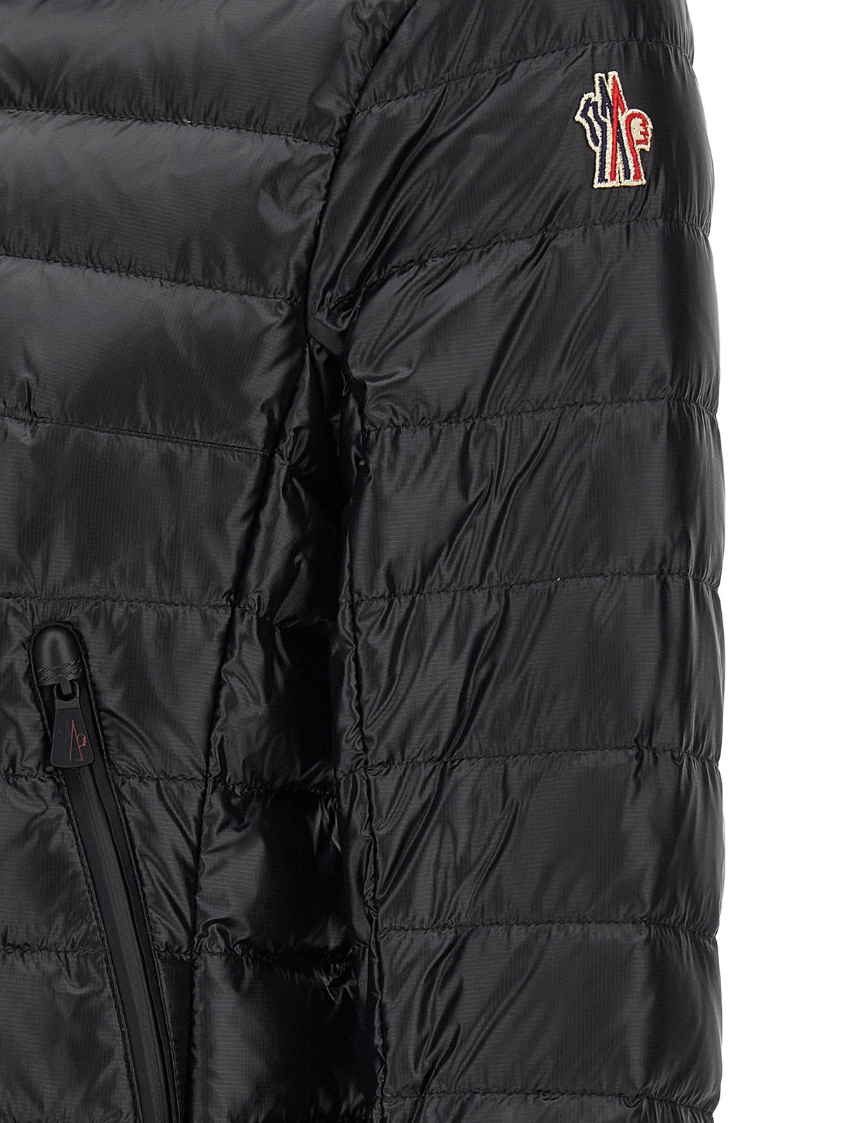 Moncler Grenoble Black Polyamide Full-Length Jacket