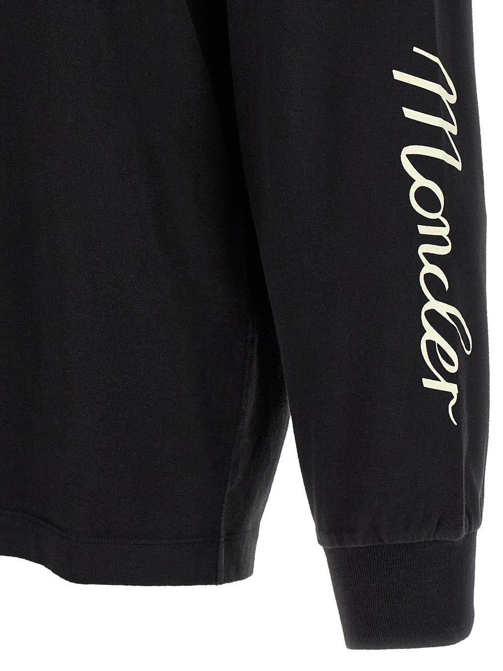 MONCLER GENIUS Black Cotton T-Shirt