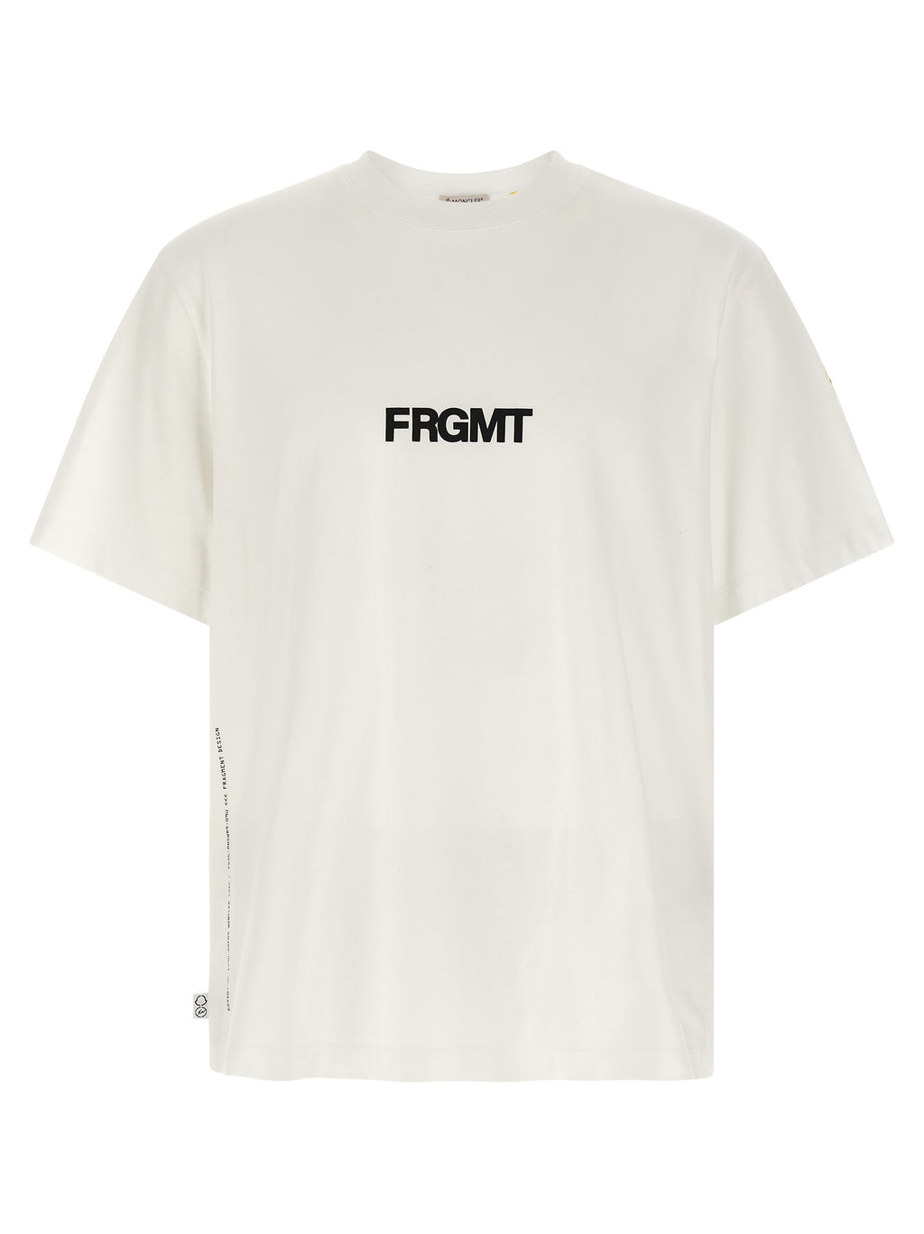 MONCLER GENIUS White Cotton T-Shirt