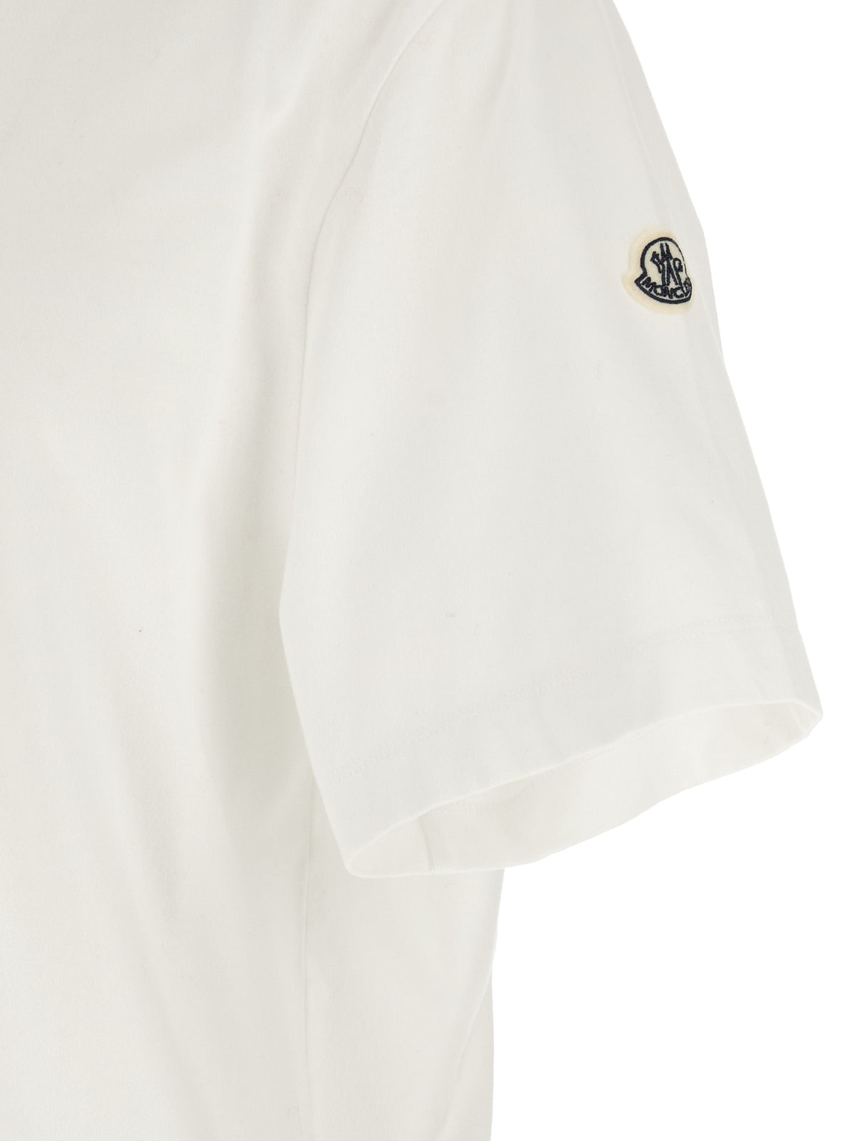 MONCLER GENIUS White Cotton T-Shirt