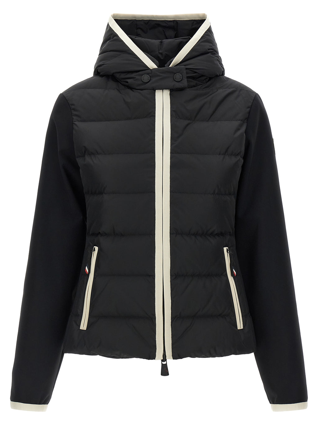 Moncler Grenoble Black Polyamide Cardigan