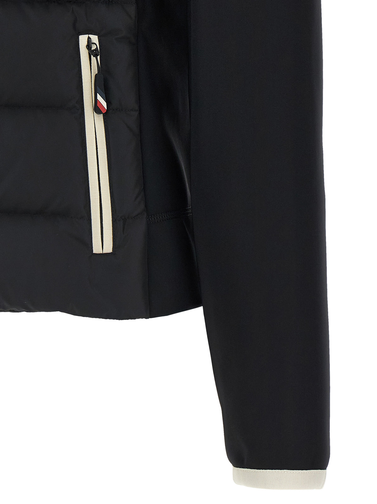 Moncler Grenoble Black Polyamide Cardigan