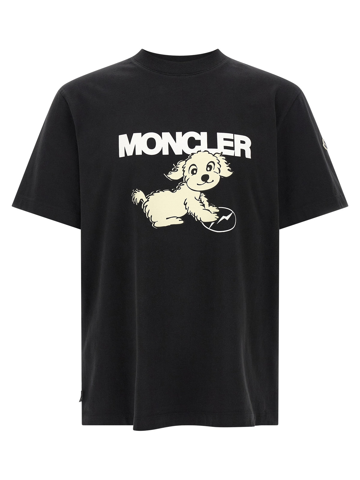 MONCLER GENIUS Black Cotton T-Shirt