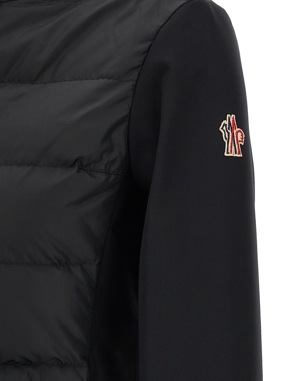 Moncler Grenoble Black Polyamide Cardigan