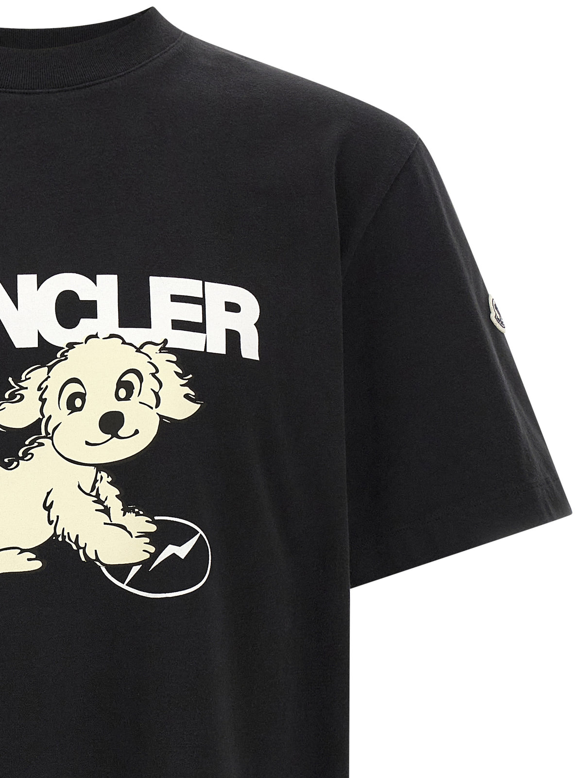 MONCLER GENIUS Black Cotton T-Shirt