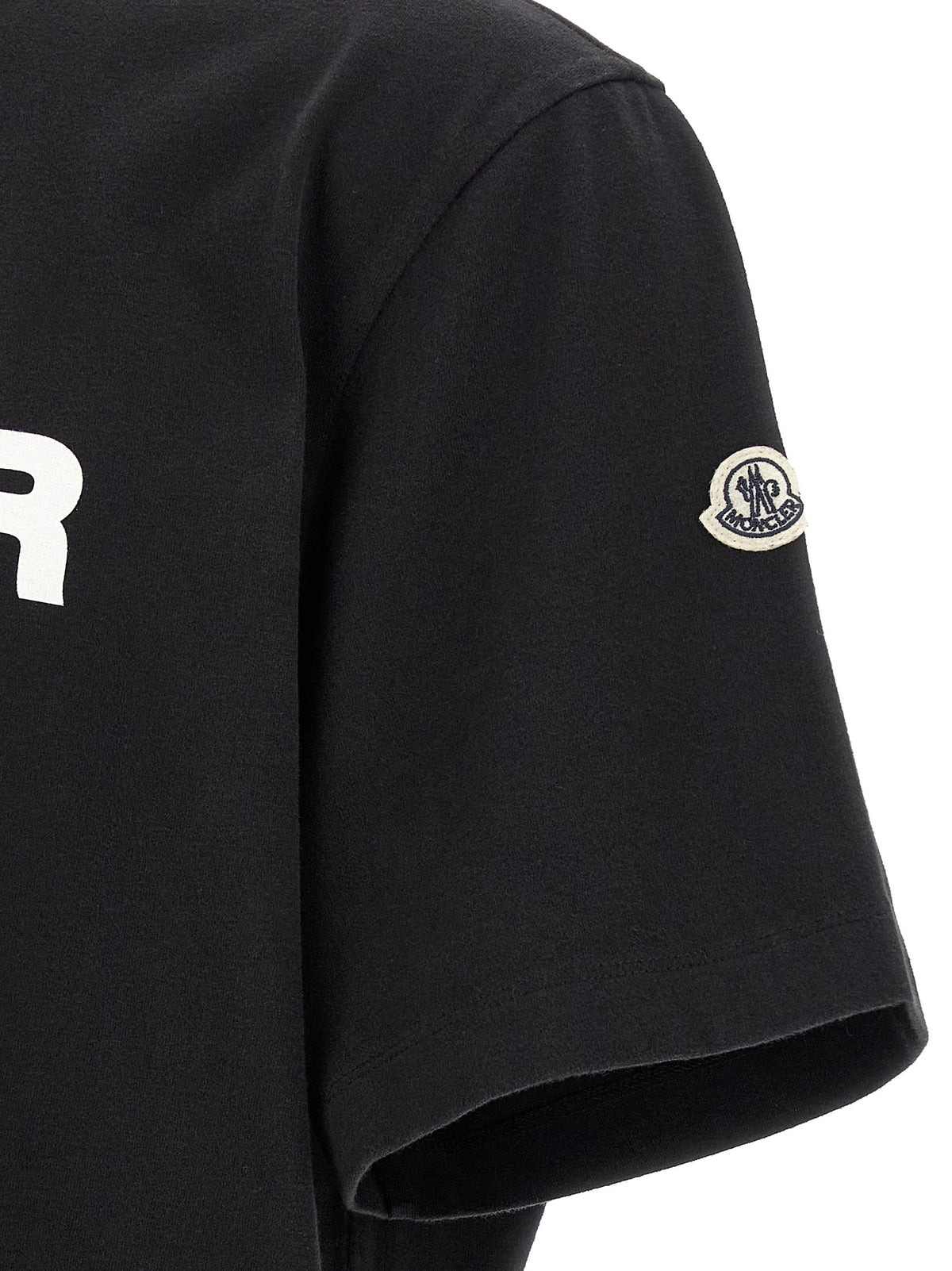 MONCLER GENIUS Black Cotton T-Shirt