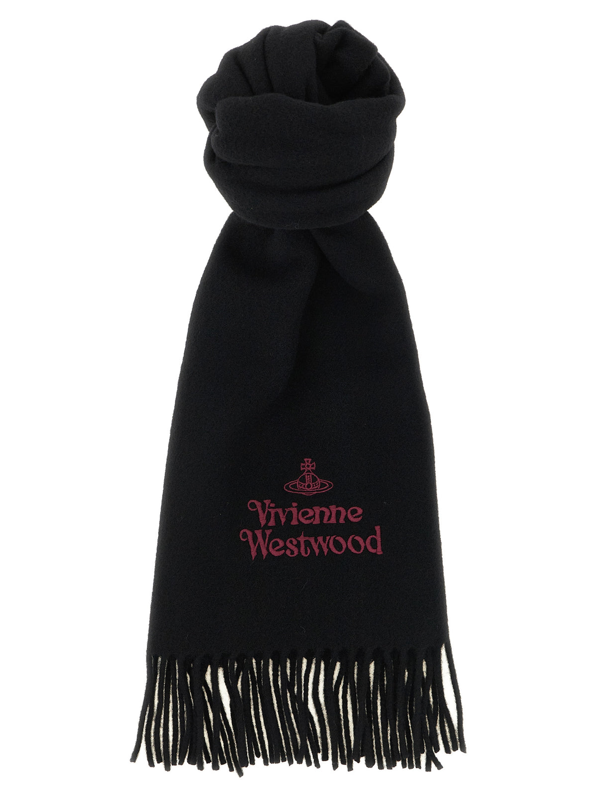 Vivienne Westwood Black Wool Foulard