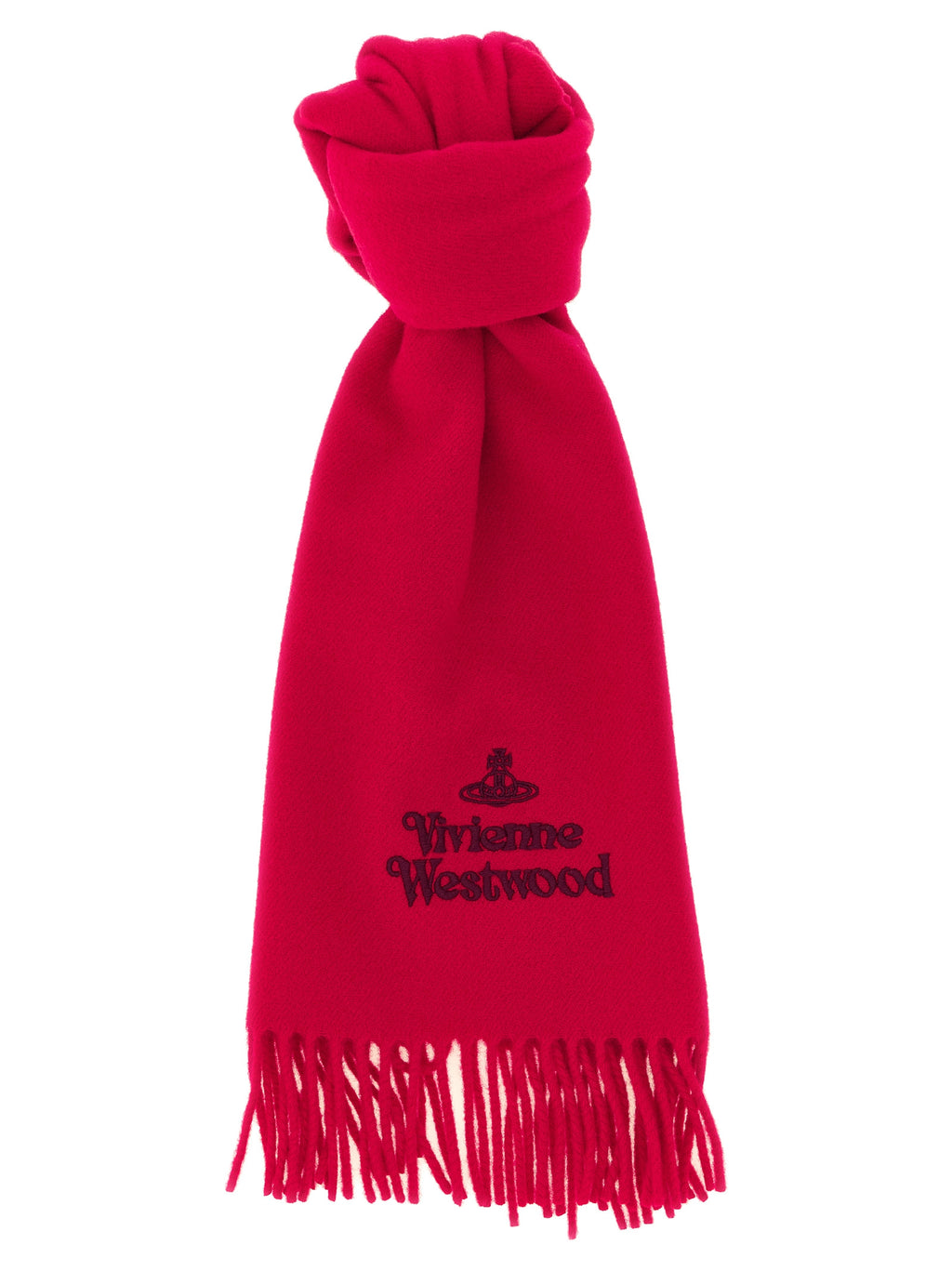 Vivienne Westwood Red Wool Foulard