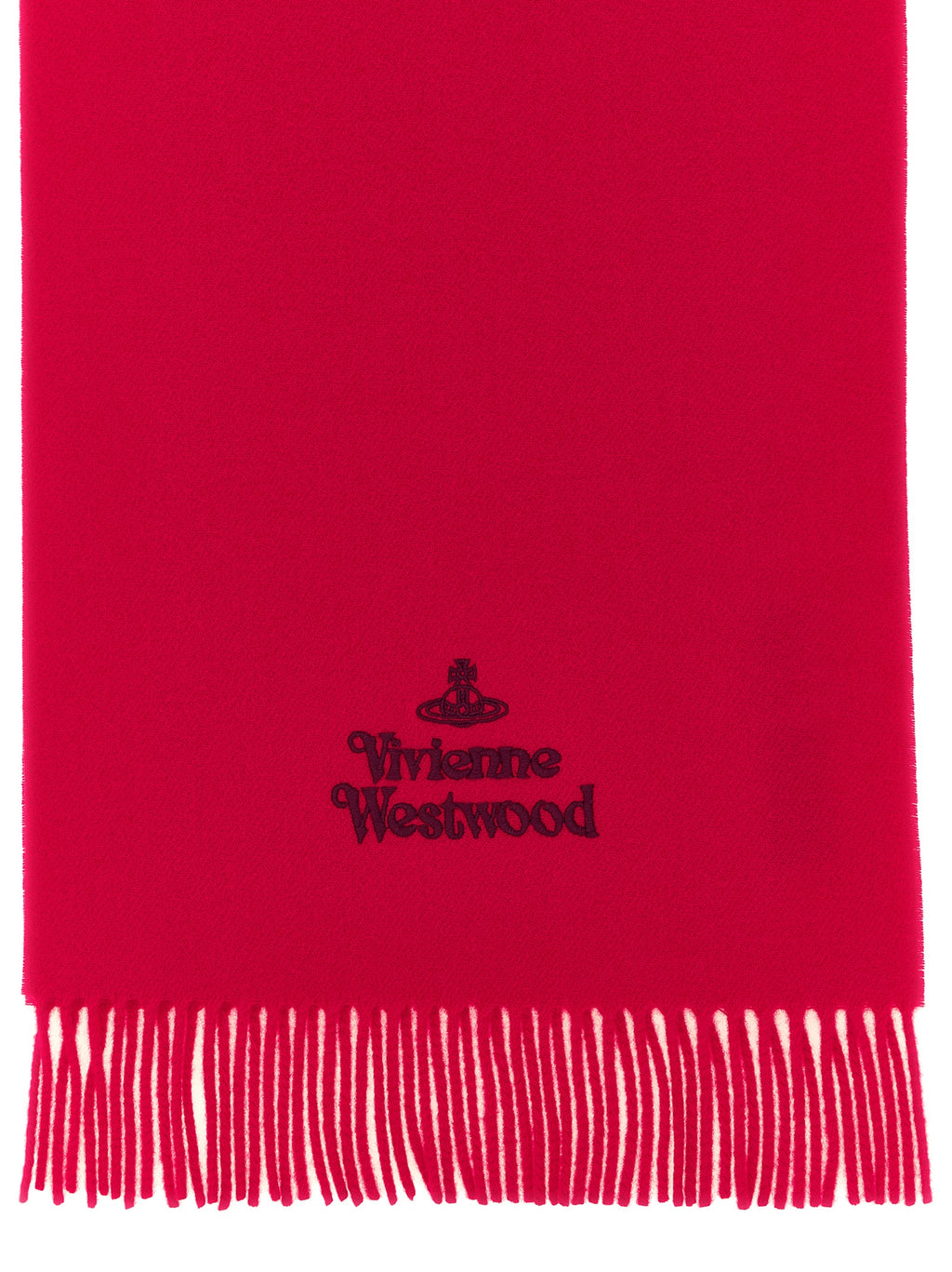 Vivienne Westwood Red Wool Foulard
