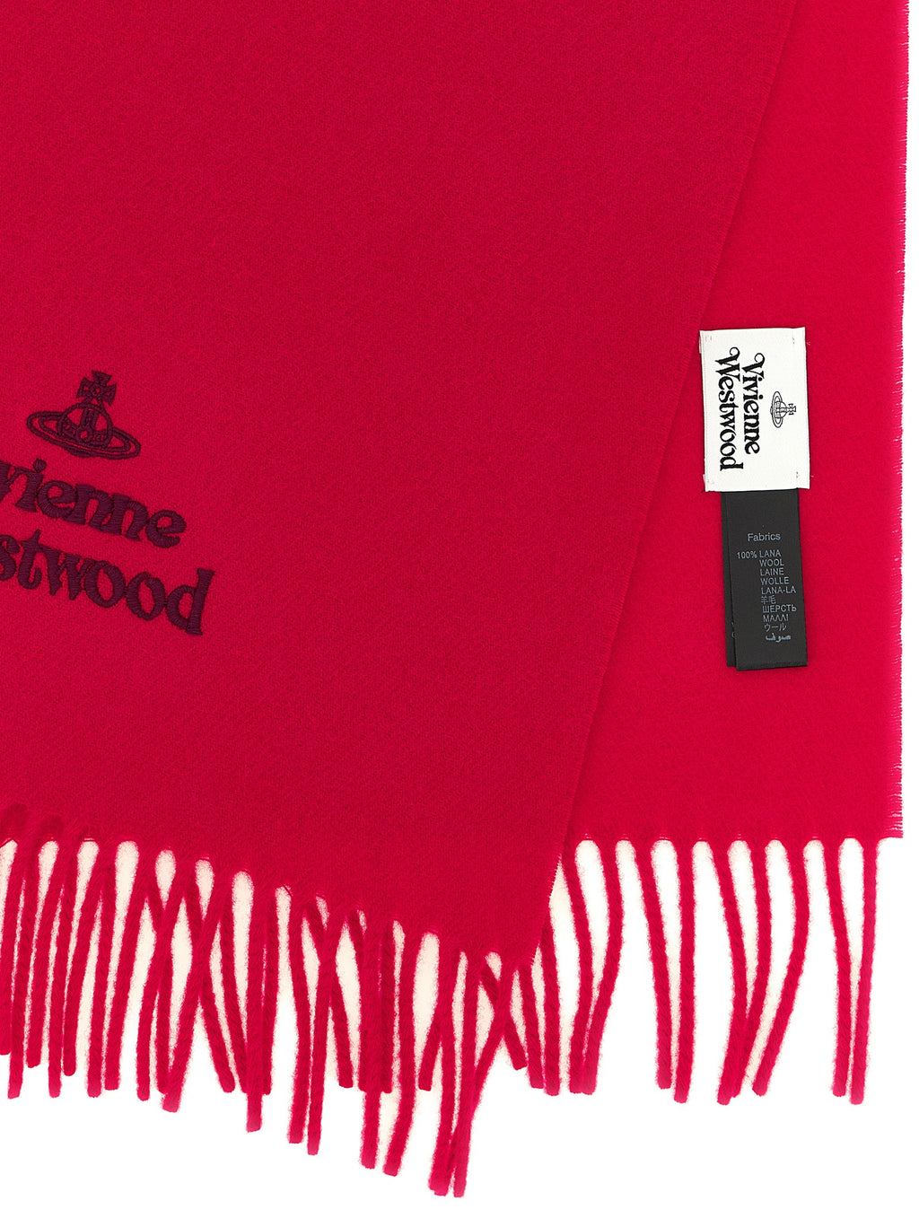 Vivienne Westwood Red Wool Foulard