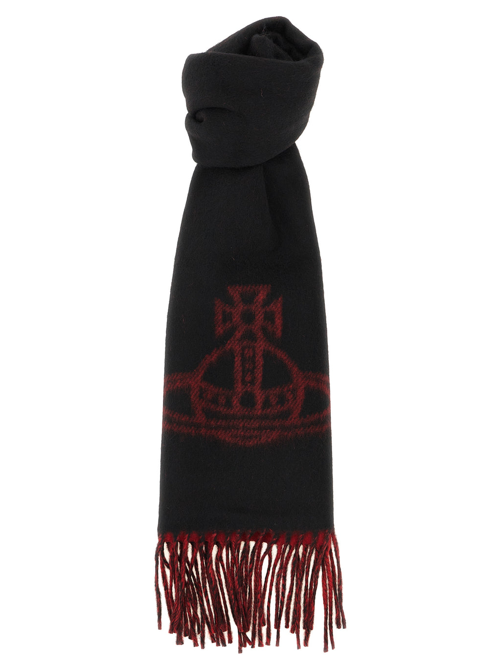 Vivienne Westwood Black Wool Foulard