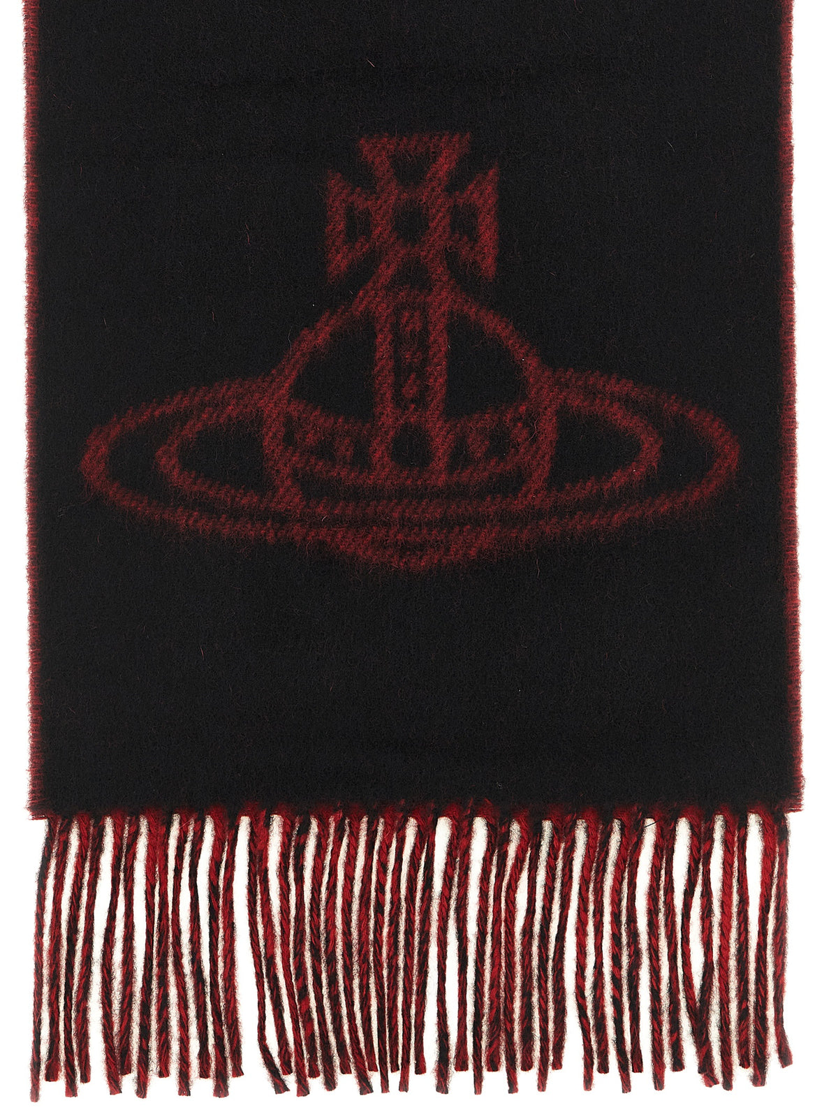 Vivienne Westwood Black Wool Foulard