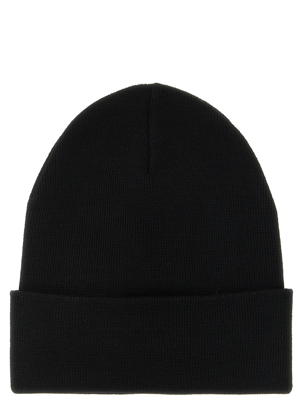 Moncler Grenoble Black Virgin Wool Beanie