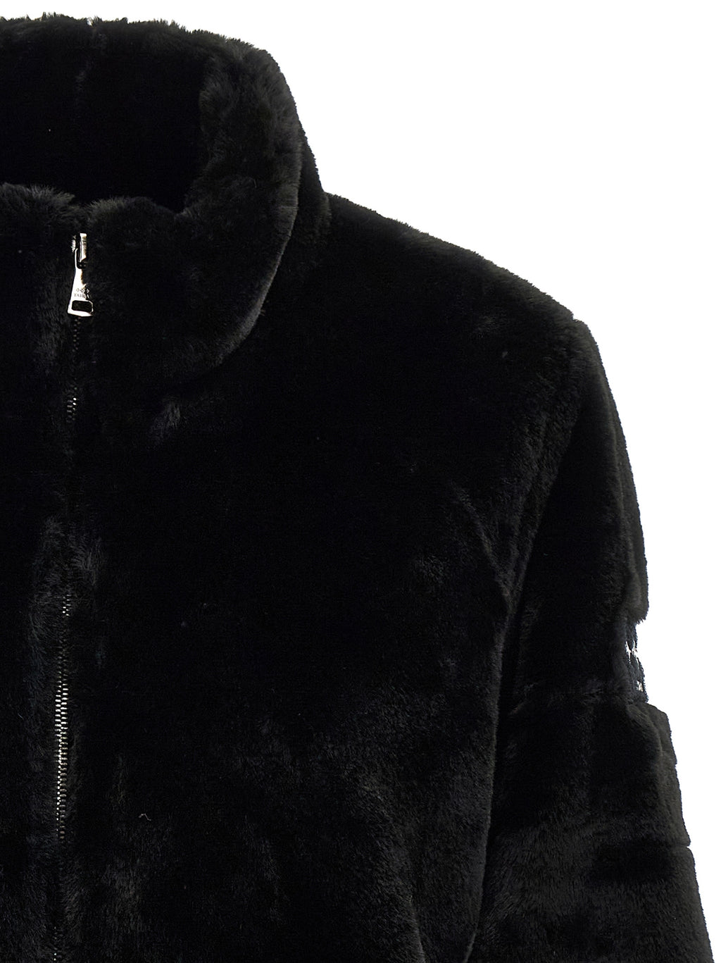 Tatras Black Polyester Full-Length Jacket
