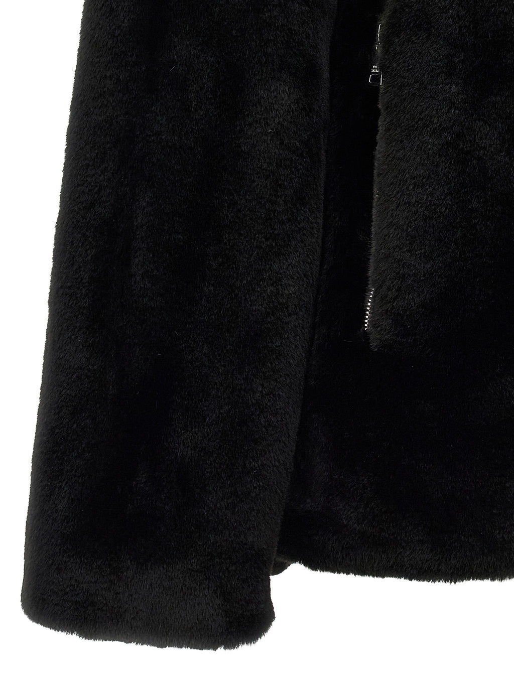 Tatras Black Polyester Full-Length Jacket