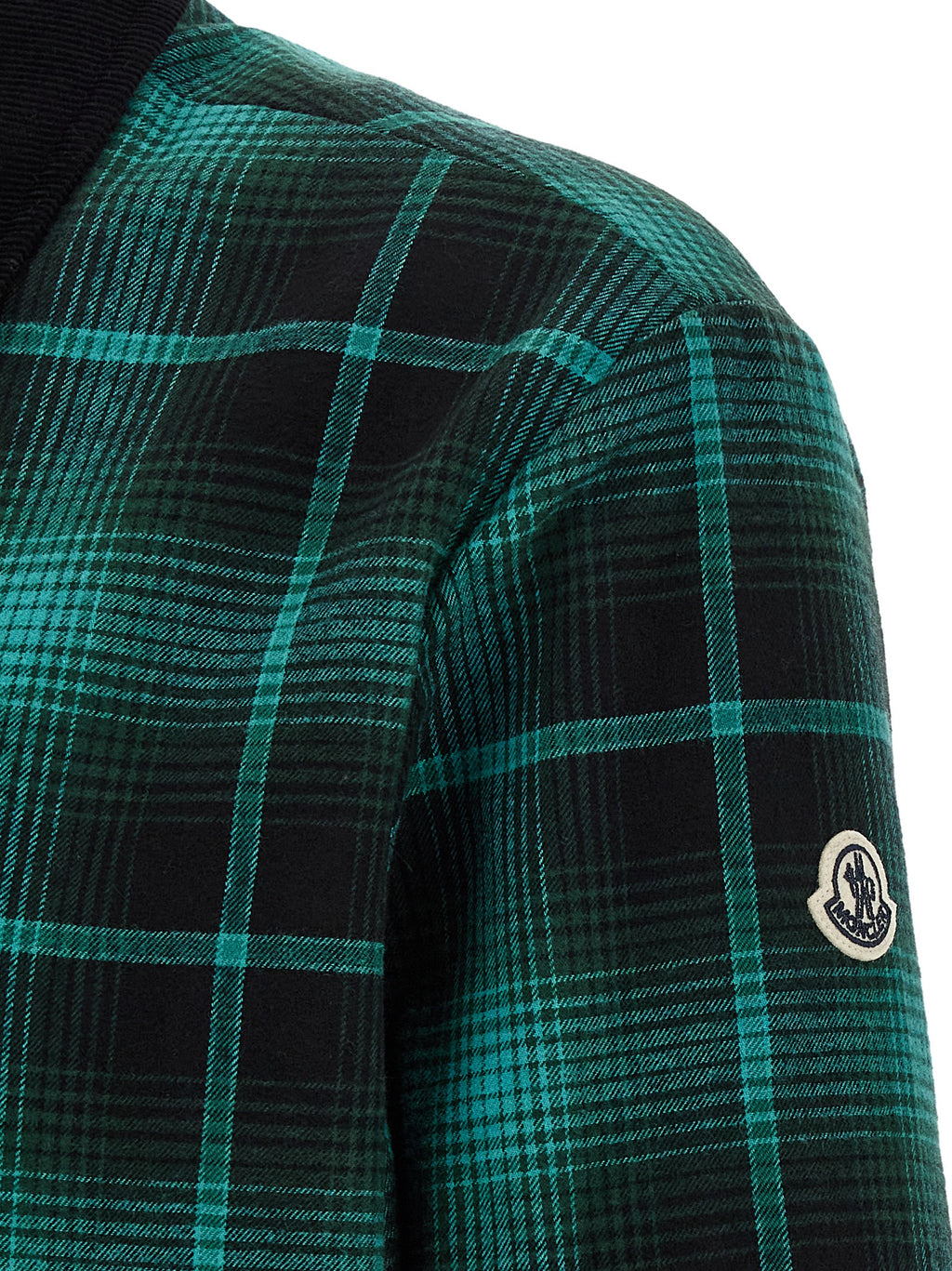 MONCLER GENIUS Bicolor Cotton Full-Length Jacket