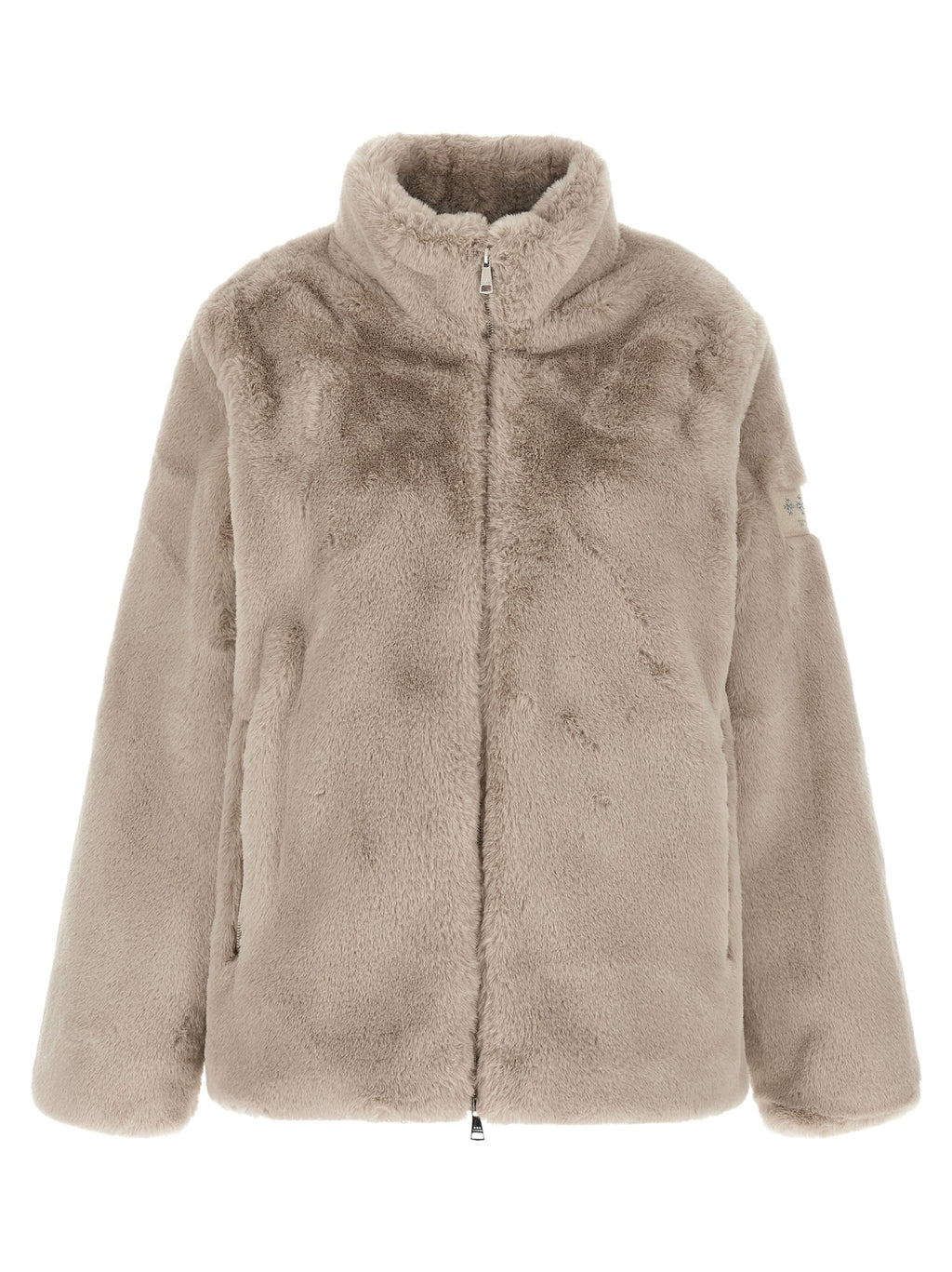 Tatras Beige Polyester Full-Length Jacket