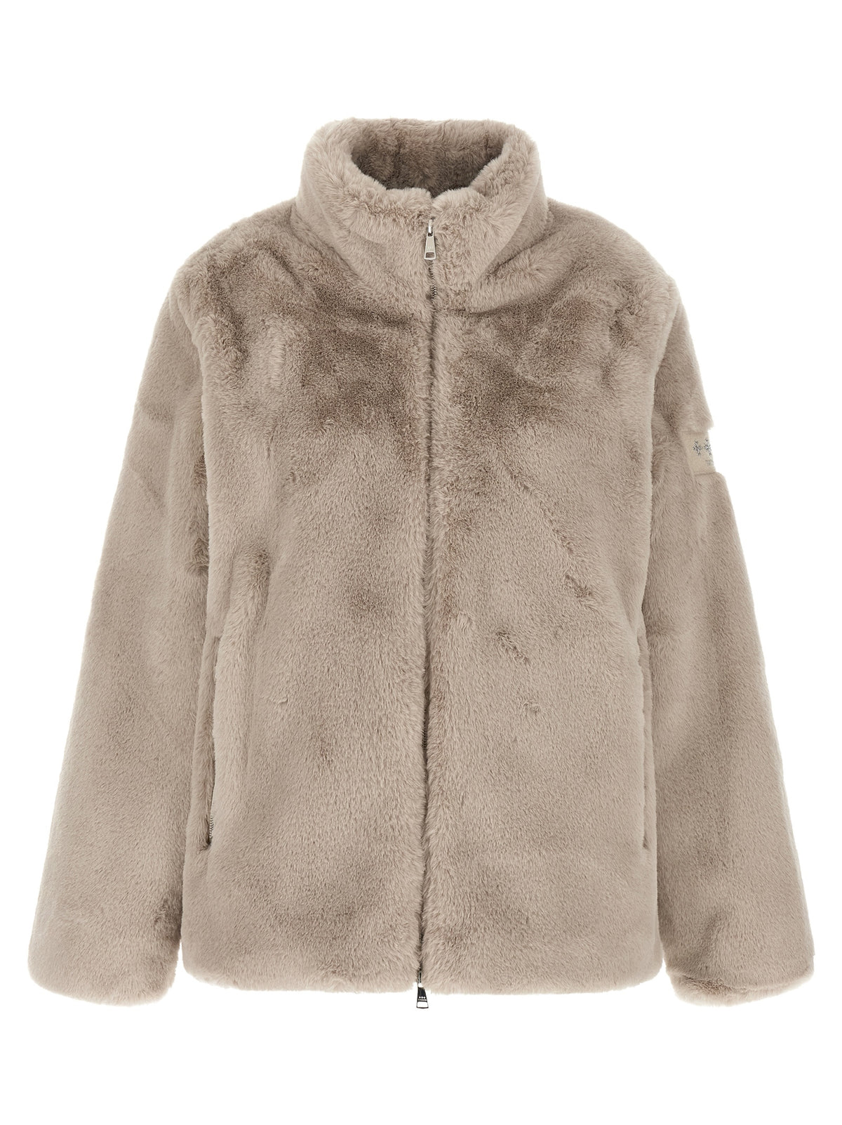 Tatras Beige Polyester Full-Length Jacket