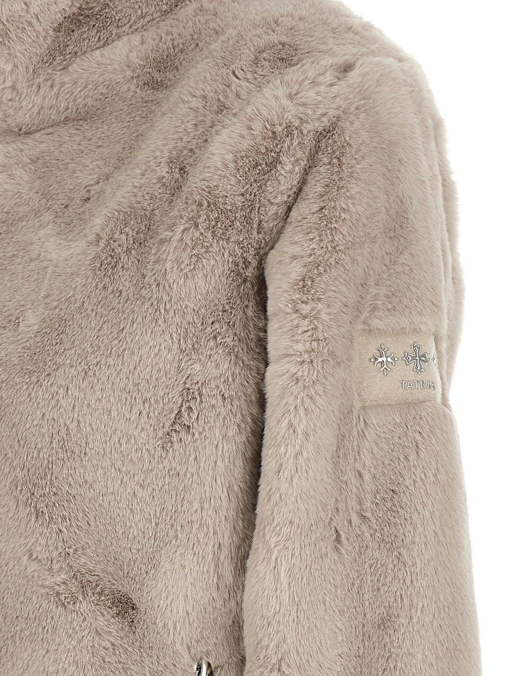 Tatras Beige Polyester Full-Length Jacket