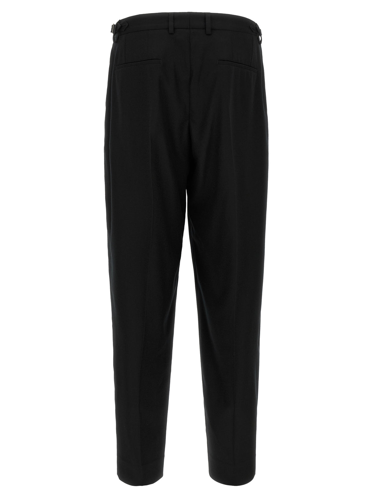 Dolce & Gabbana Black Virgin Wool Dress Pants